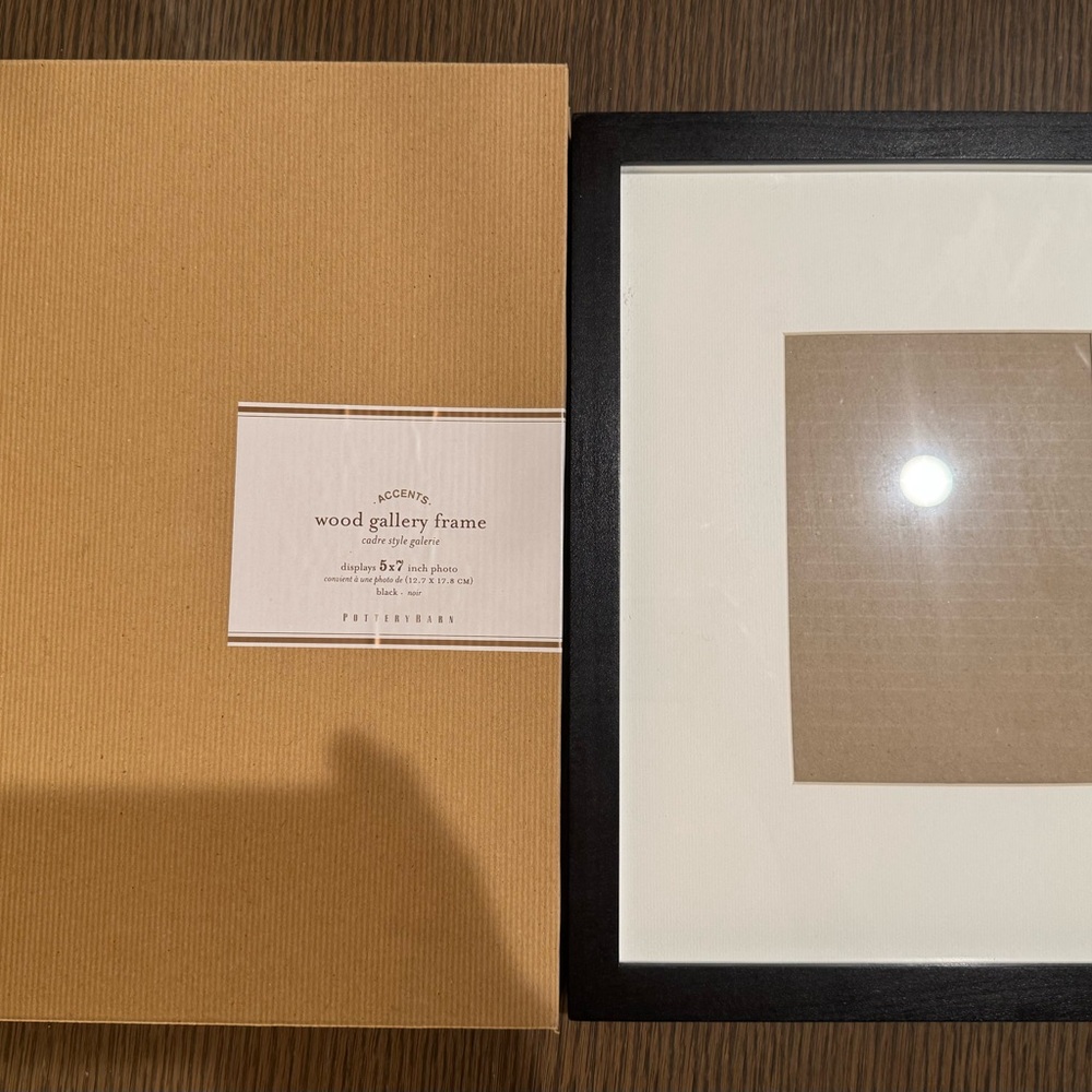Pottery Barn Picture Frame 5”x 7” - Picture 2 of 5